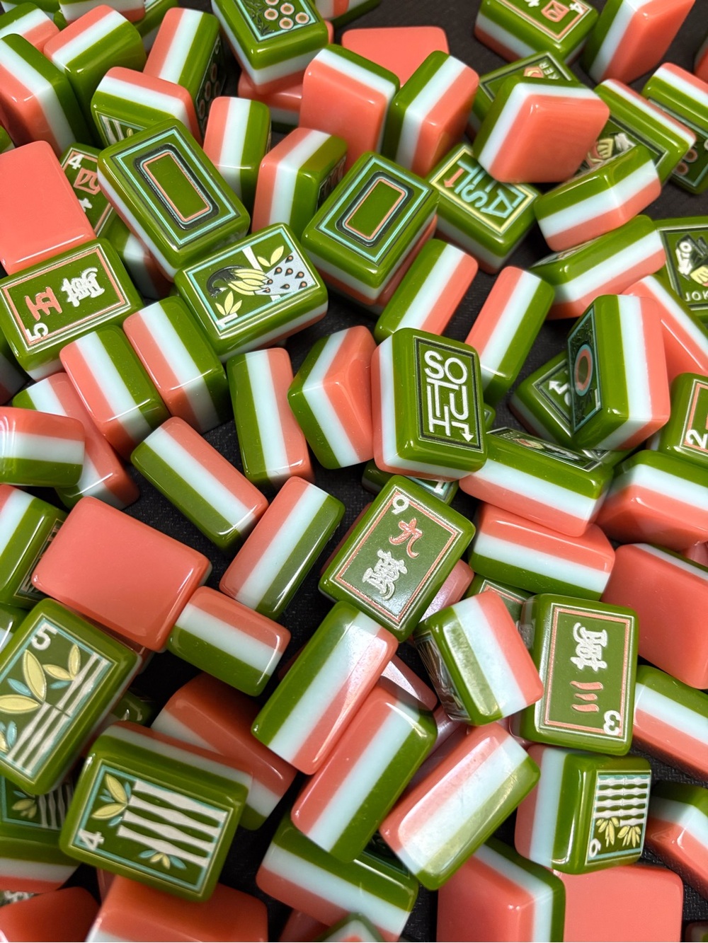Artisan Grove inspired Acrylic American Mahjong Tile Set Mahjong tiles
